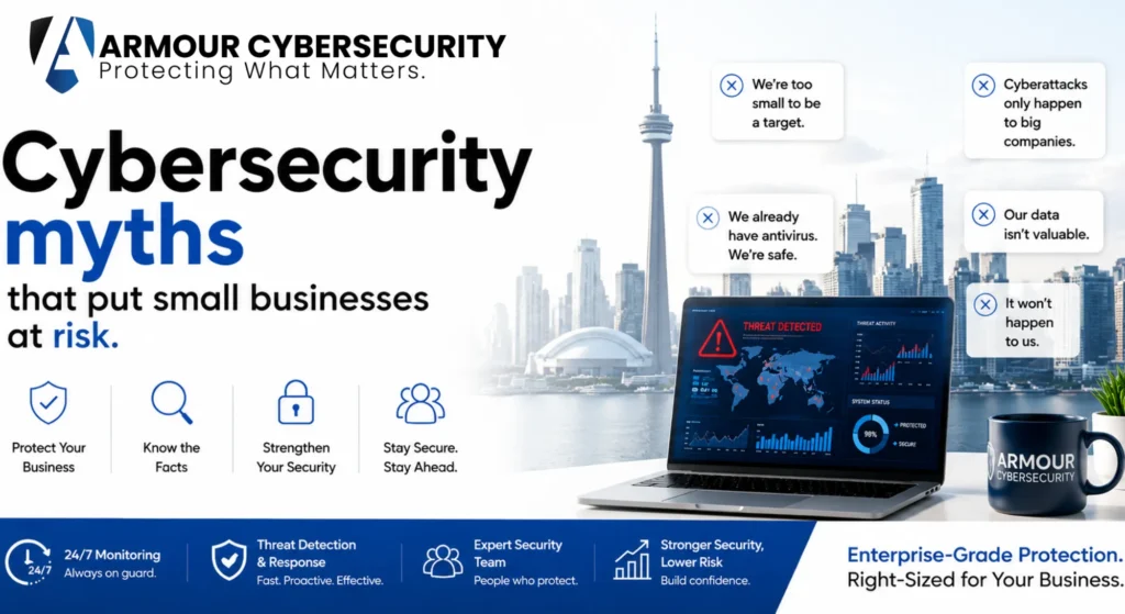 Cybersecurity myths that put small businesses at risk