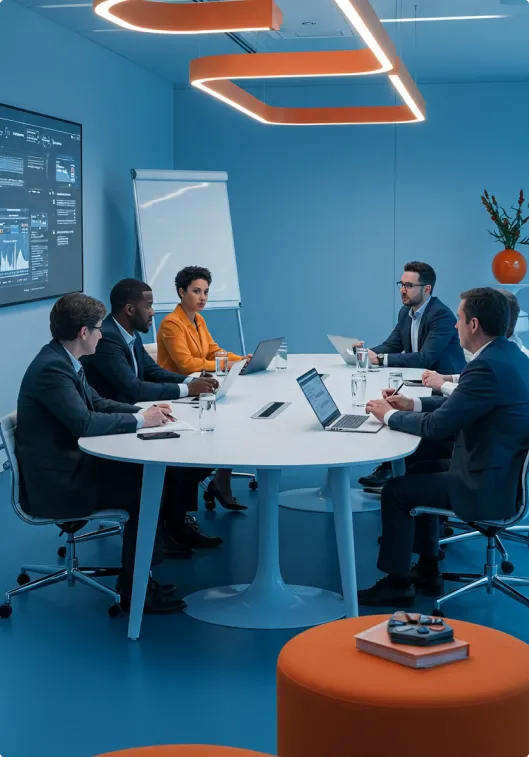 Managed security team monitoring threats in a SOC environment