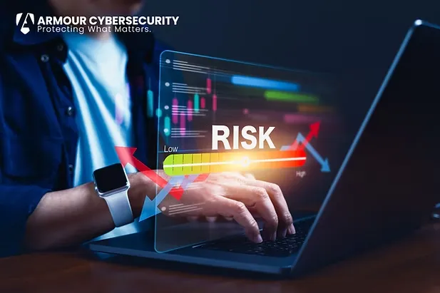 Cybersecurity case study showing a vulnerability management program dashboard with risk analysis for a leading global watchmaker