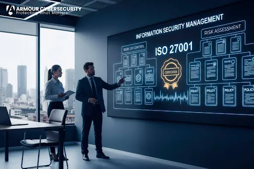 Regional managed services provider achieving ISO 27001 certification with Armour Cyber