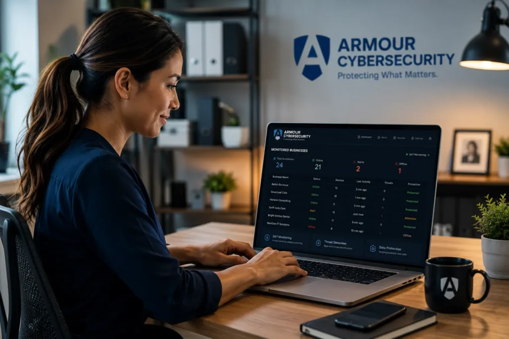 Managed cybersecurity for small businesses - 24/7 security operations center monitoring SMB environments