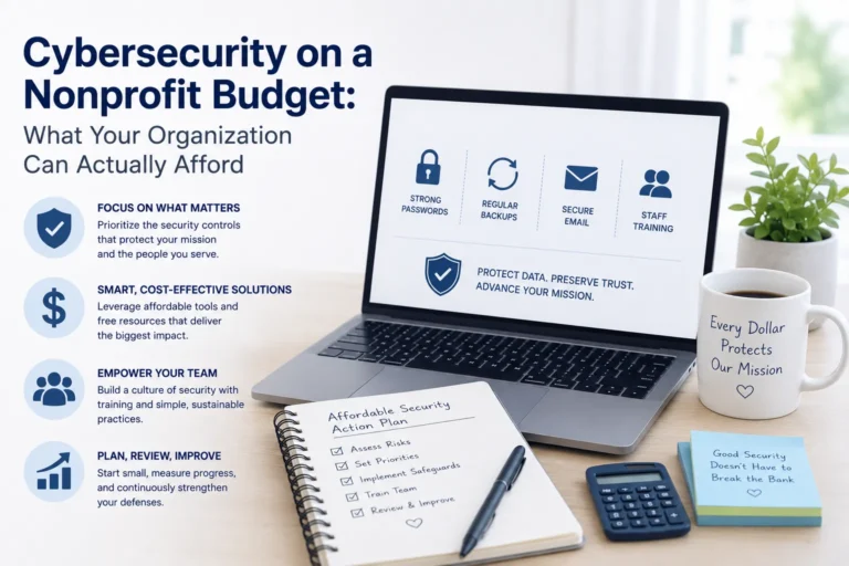 Nonprofit cybersecurity budget: affordable protection for donor data, financial systems, and mission operations