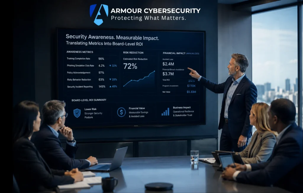  Translating security awareness metrics into board-level ROI language