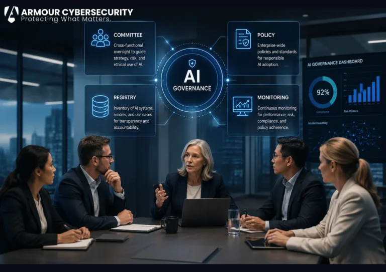 AI governance for business: the committee, policy, registry, and monitoring that oversee enterprise AI use
